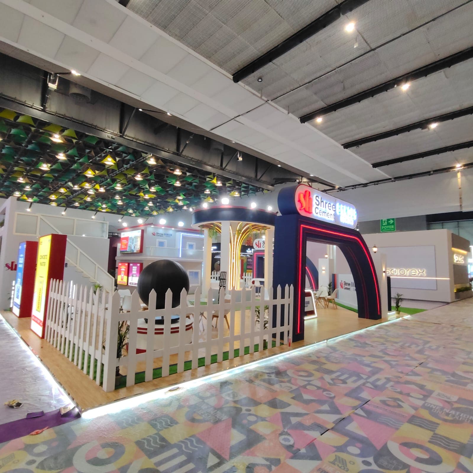 Exhibition Stall Fabrication by CrewX Event