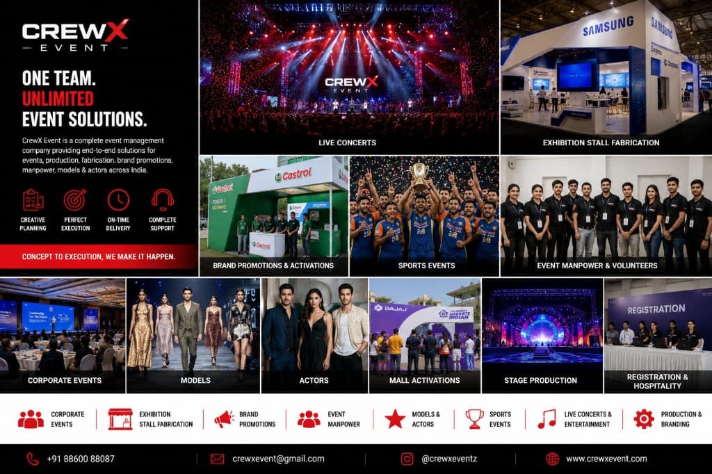 Exhibition Stall — Exhibition Stalls by CrewX Event